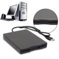 USB Floppy Disk Reader Drive 3.5" External Portable FDD PC Desktop Drive Diskette For Windows 1.44 10/7/8/XP/Vista MB Lapto X8W0