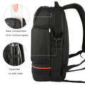 DSLR Waterproof Video Camera Backpack Tripod Case w/ Reflector Stripe fit 15.6in Laptop Bag for Canon Nikon Sony DSLR Photo