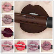 Sexy Chocolate 1 Pcs Lipstick Matte Waterproof Velvet Lip Stick 18 Colors Pigments Makeup Matte Lipsticks Beauty Lips