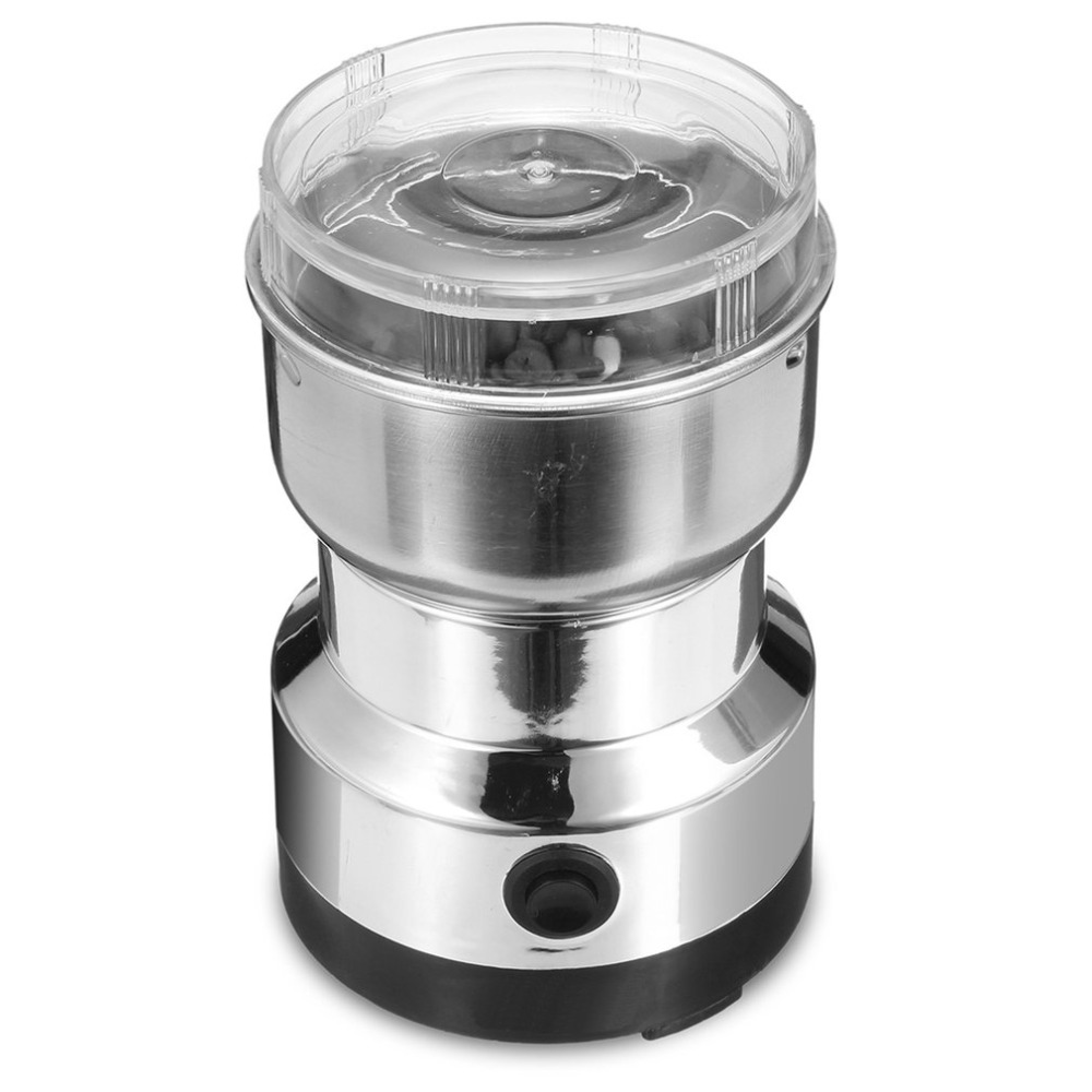 Premium 220V Electric Stainless SteelHousehold Grinding Milling Machine Coffee Bean Grinder Home Tool For Seed Nut Drop Shipping