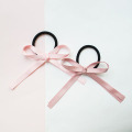 Retro Elegant Silk Ribbon Bowknot Hair Rope Hair Ornaments