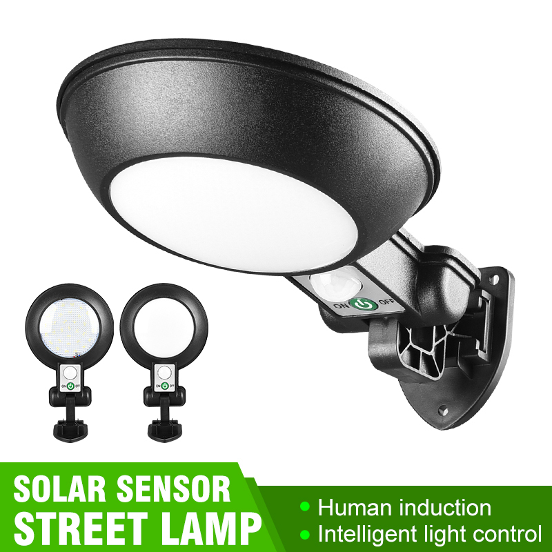 LED Solar Gutter Lights Human Body Induction Lamp Outdoor Wall Pathway Lamp Solar Lamps Outdoor Lighting
