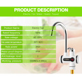 Electric Hot Faucet Water Heater Electric Tankless Water Heating Kitchen Faucet Digital Display Instant Water Tap 3000 W