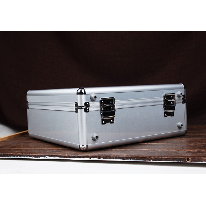 340x330x150mm Tool case Portable Aluminium Alloy toolbox Home Storage Box Suitcase Travel Luggage With pre-cut sponge
