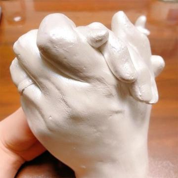 500g Model DIY Gift Hand Mold Powder 3D Hand Mud Mother'S Day Decorate Couple Gift Gypsum Powder Souvenir Fashion