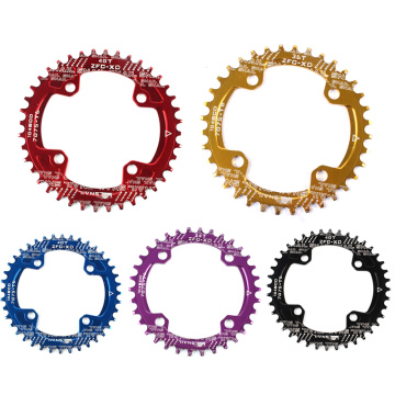 Bicycle Chainwheel Bike crankset Bike sprocket Round 104 BCD Chainring 104bcd MTB 32T 34T 36T MTB bike Chainring crank Bottom ax