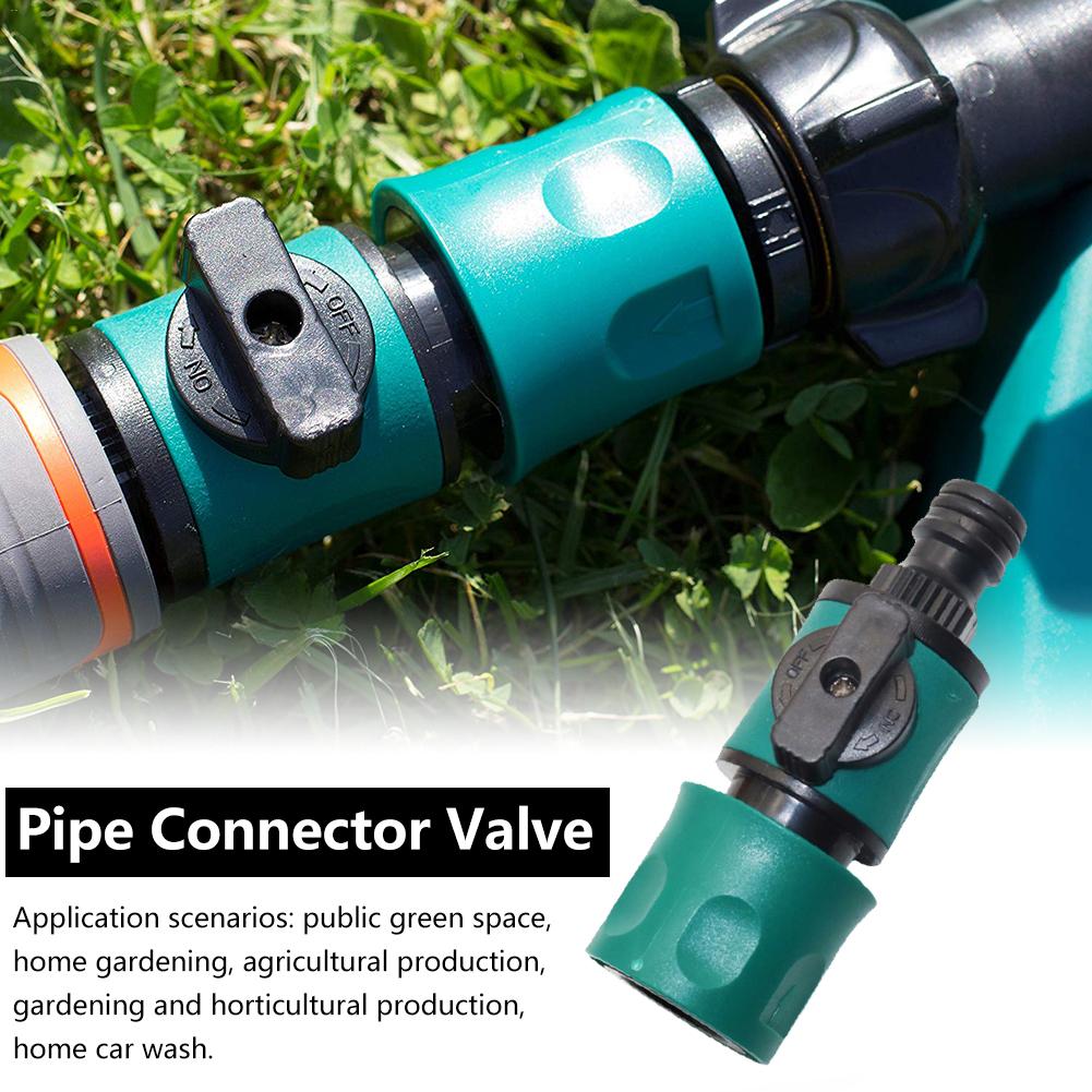 Plastic Valve Quick Nipple Hose Connection Joint For Home Garden Watering Flower Agricultural Irrigation Home Car Wash Tool