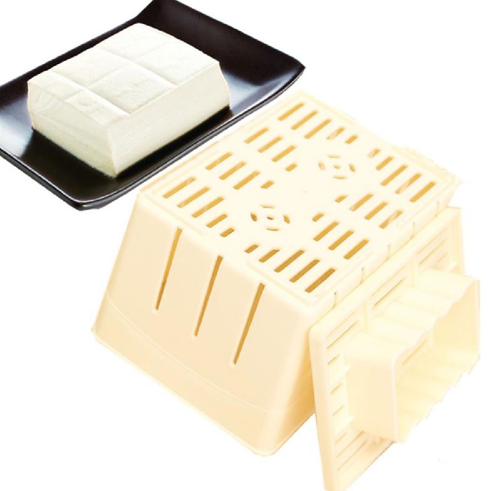 DIY Homemade Tofu Press-Maker Mold Box Plastic Soybean Curd Making Machine Kitchen Cooking Tools Set
