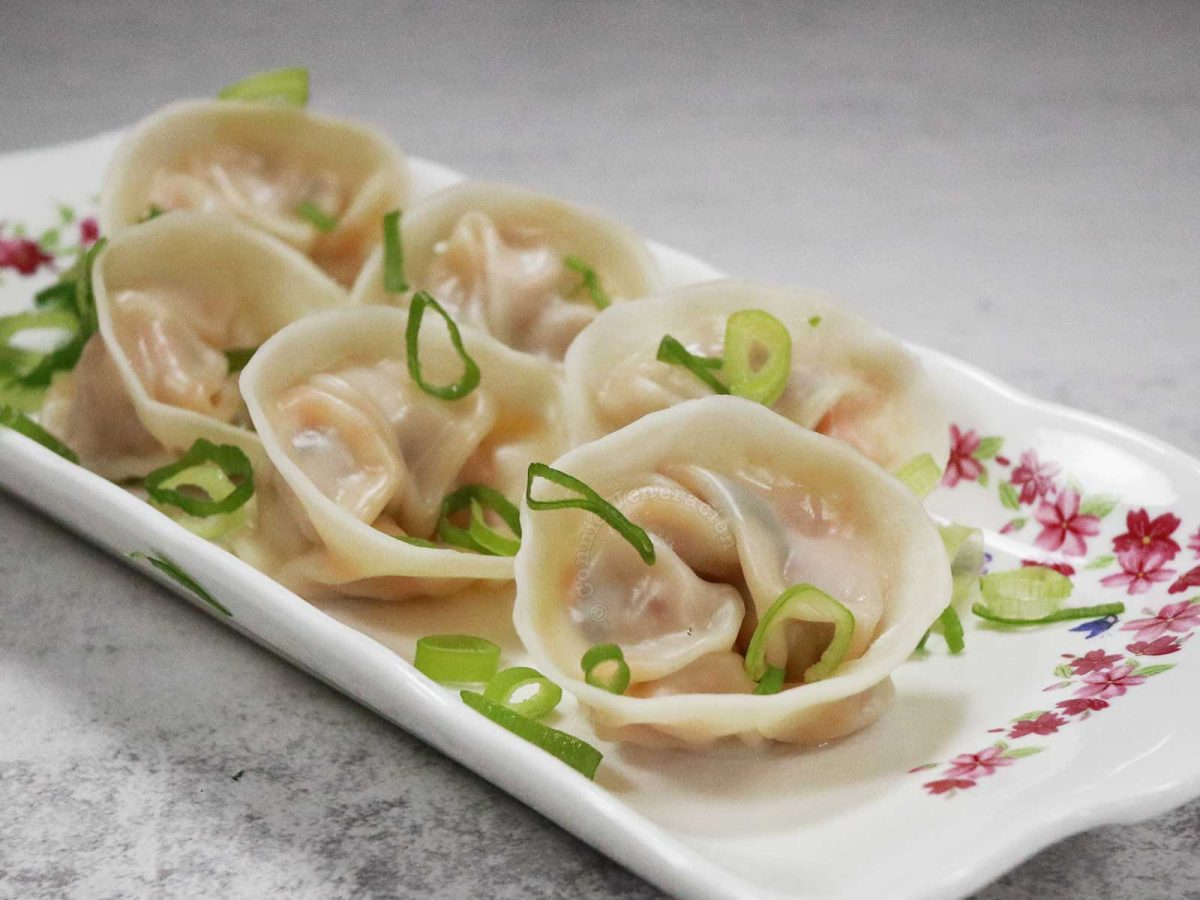 krean dumpling making