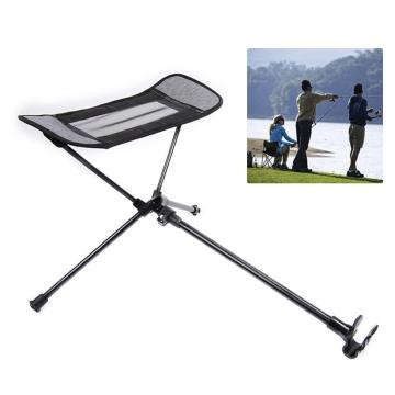 Portable Folding Chair Aluminum Alloy Bracket Footrest Outdoor Fishing Supplies