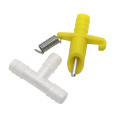 60 sets Rabbit drinking Automatic Waterer Feeder Water 8 mm Tee + spring Rabbit rearing Tools Animal husbandry equipment