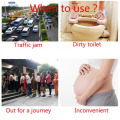 10PCS/lot Paper Urinal Toilet Disposable Woman funnel Urination Device Stand Up Pee Camping Travel Paper Urination Device Toilet