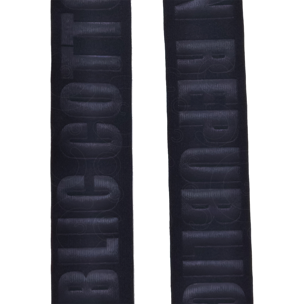Elastic with embossing logo