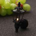 2pcs Miniatura Streetlight LED Electronic Toys Landscape For Doll House Accessories Simulation Miniature LED Wall Light Model