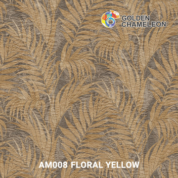 AM008 Digital print finish Floral Yellow