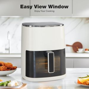 Air Fryer 12-in-1 Air Fry, Roast, Reheat, Dehydrate, Bake, Steam, Fries, Custard, Chicken, Wings, Sea Food, Vegetabels,400F