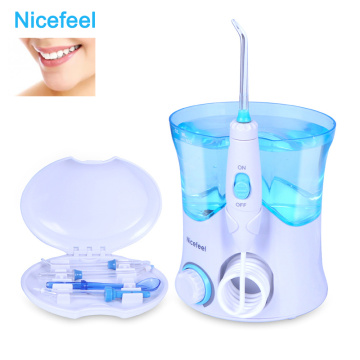 New Type 600ml Water Dental Flosser Oral Multifunctional Irrigator Dental Care Kit Teeth Cleaner Water Pick with 7 Nozzles