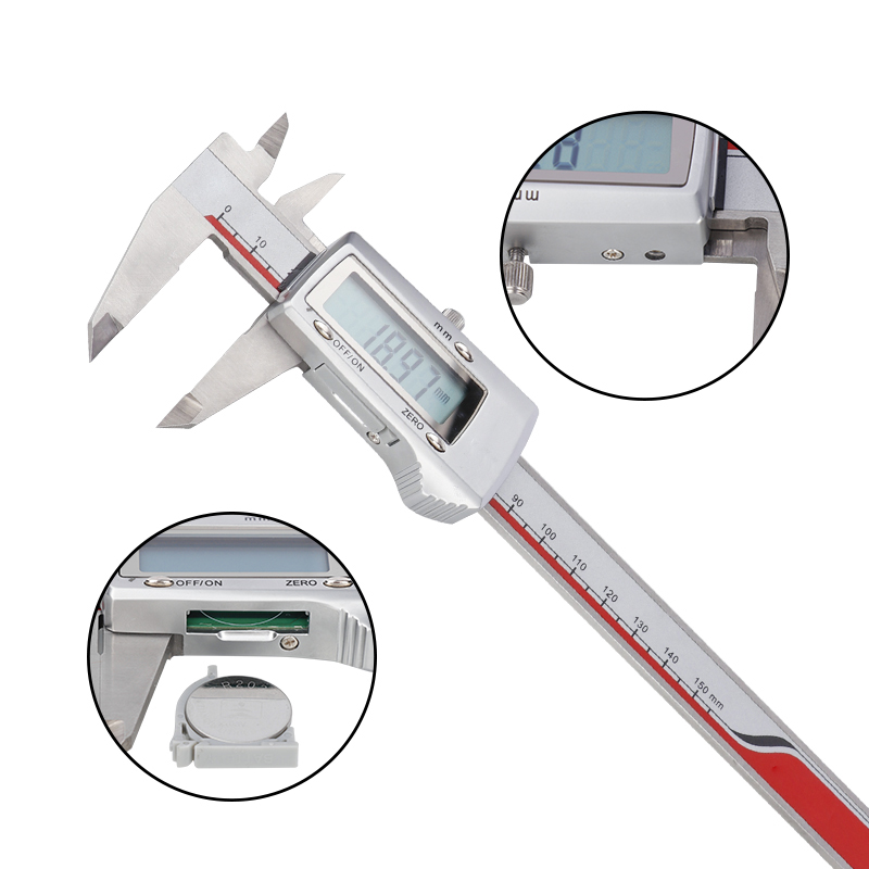 XCAN Electronic Digital Vernier Caliper 0-150mm 0-200mm 0-300mm Digital Calipers Metal Micrometer Measuring Tool