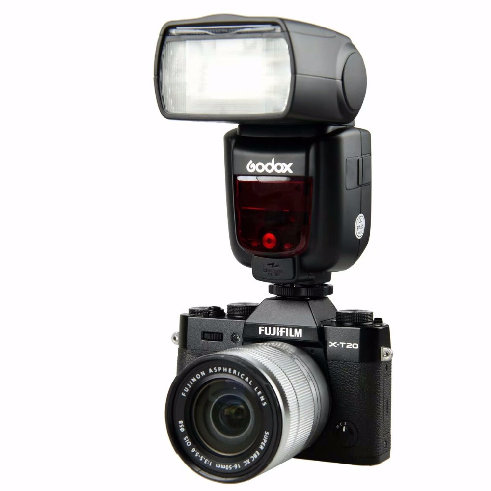 Godox TT685F TT685 Speedlite Flash Wireless TTL 2.4G Wireless HSS 1/8000s for Fujifilm X-Pro2/X-Pro1/X-T10/X Camera photography