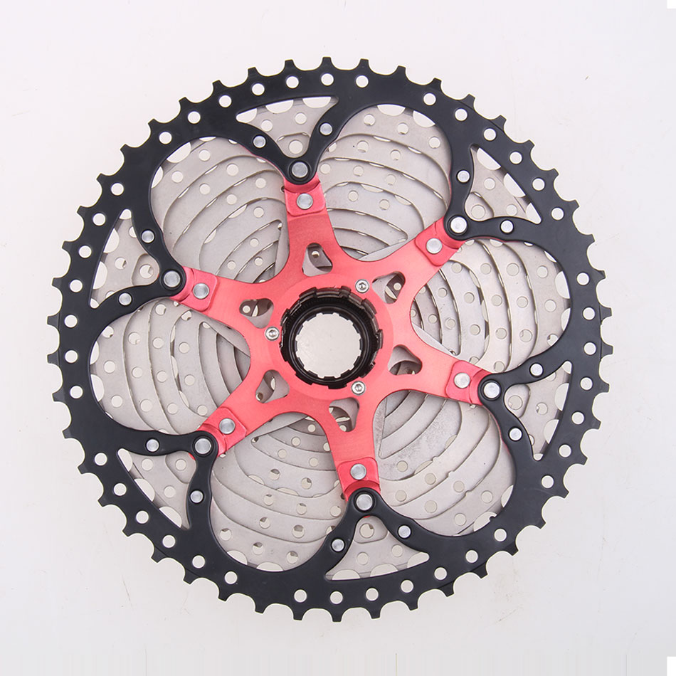 WUZEI 11S 22S 33S 11-46T MTB Mountain Bicycle Free Wheels Steel Flywheel 11 Speed Cassette Sprocket Compatible for Parts M9000
