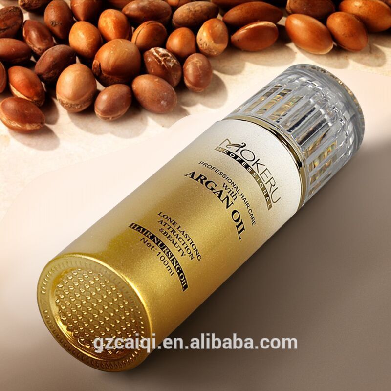 Mokeru 100ml 100% Essencial Oil for hair care Argan oil make hair smooth shiny Morocco oil herbal hair regrowth treatment