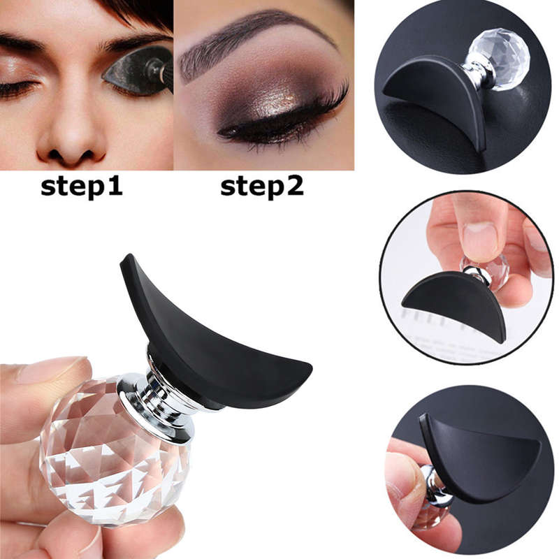 Mini Lazy Eye Shadow Applicator Silicon Eyeshadow Stamp Crease Popular For Eyes Makeup Tools Beauty Crystal Eyeshadow Seal