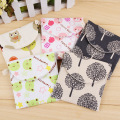 Cute Cartoon Cotton Linen Sanitary Pads Pouch Organizer Purse Napkin Towel Storage Bags Cosmetic Pouch Case Sanitary Napkin Bag