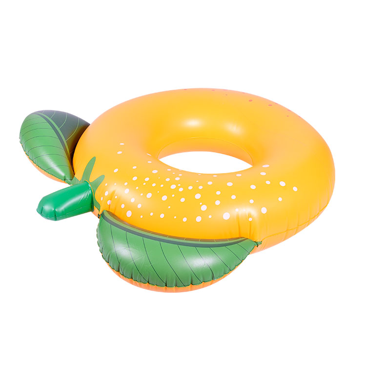 Customizable inflatable swimming ring