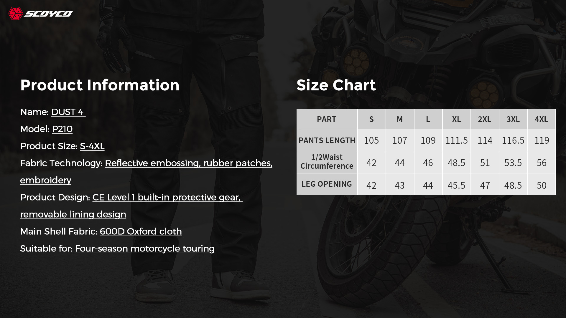 all-season waterproof motorcycle pants
