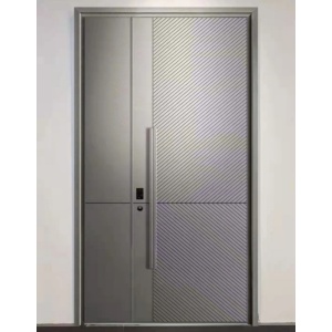 Durable Modern Security Door Aluminum Entrance Door