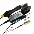 8858 Digital hot air gun heat gun soldering iron 100-240V Lcd display temperature adjustable soldering accessories BGA rework