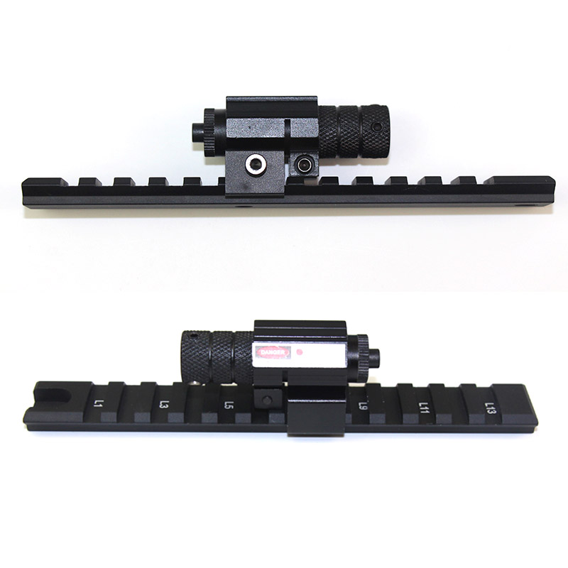 20mm Picatinny Rail Weaver Airsoft Rifle Sight Scope Mount Bases Rail Adapter Set For G36 G36C Rail System Hunting Accessories