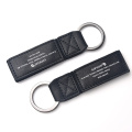 Fashion PU Leather Keychain Business Gift Leather Key Chain Car Auto Key Strap Waist Wallet KeyChains Keyrings Keyholder