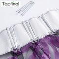Topfinel Stainless steel Curtain Hooks High Quality Fasteners for Curtains Metal Curtain Accessories for Poles, Tracks and Rail