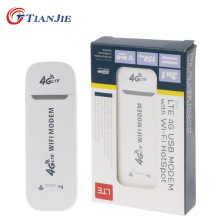 TIANJIE 3G 4G GSM UMTS Lte Usb Wifi Modem Dongle Car Router Network Adaptor With Sim Card Slot