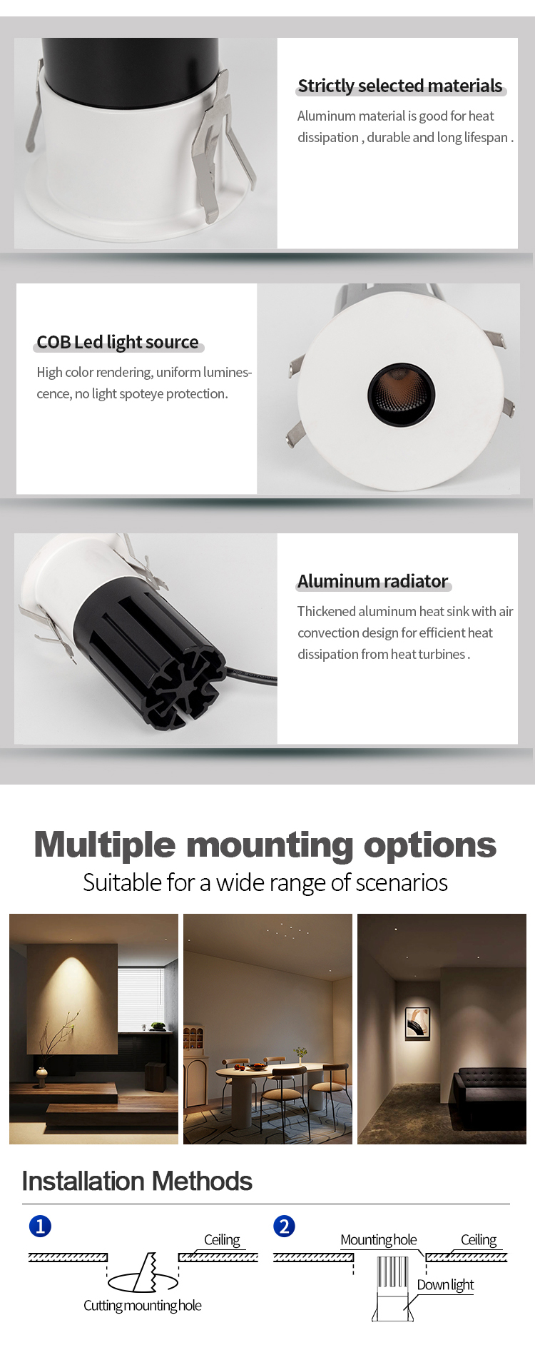 Mini Led Downlight