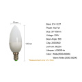 5W 7W Led Candle Bulb E14 220V Save Energy spotlight Warm/cool white chandlier crystal Lamp Ampoule Bombillas Home Light