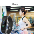 Heart rate monitoring Bluetooth smart bracelet ID115HR Plus smart bracelet fitness tracker USB charging for xiaomi IOS Android