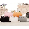 New 40 x 30 size Super Kawaii Cat with zipper PP cotton biscuit shape stuffed animal doll large cushion cover fur Child Christma