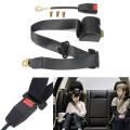 New 3 Point Retractable AUTO Car Auto-locking Seat Lap Black Universal Adjustable Belt Auto Car Truck Bus Van Safety Accessories