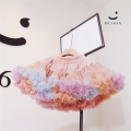 Super Fluffy Baby Girl Tutu Skirt Fantasy Samba Ballet Skirt for Girls Birthday Party Infant Purple Pink Yellow Tulle Skirt Kids