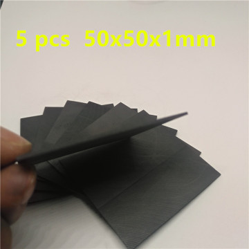 50x50x1mm High pure carbon graphite sheet anode plate for EDM electrode , electrolysis plate