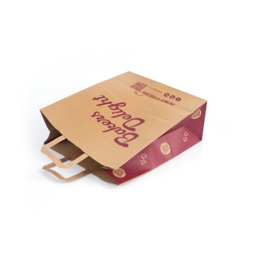 Eco-Friendly Kraft Paper Gift Bags with Handles