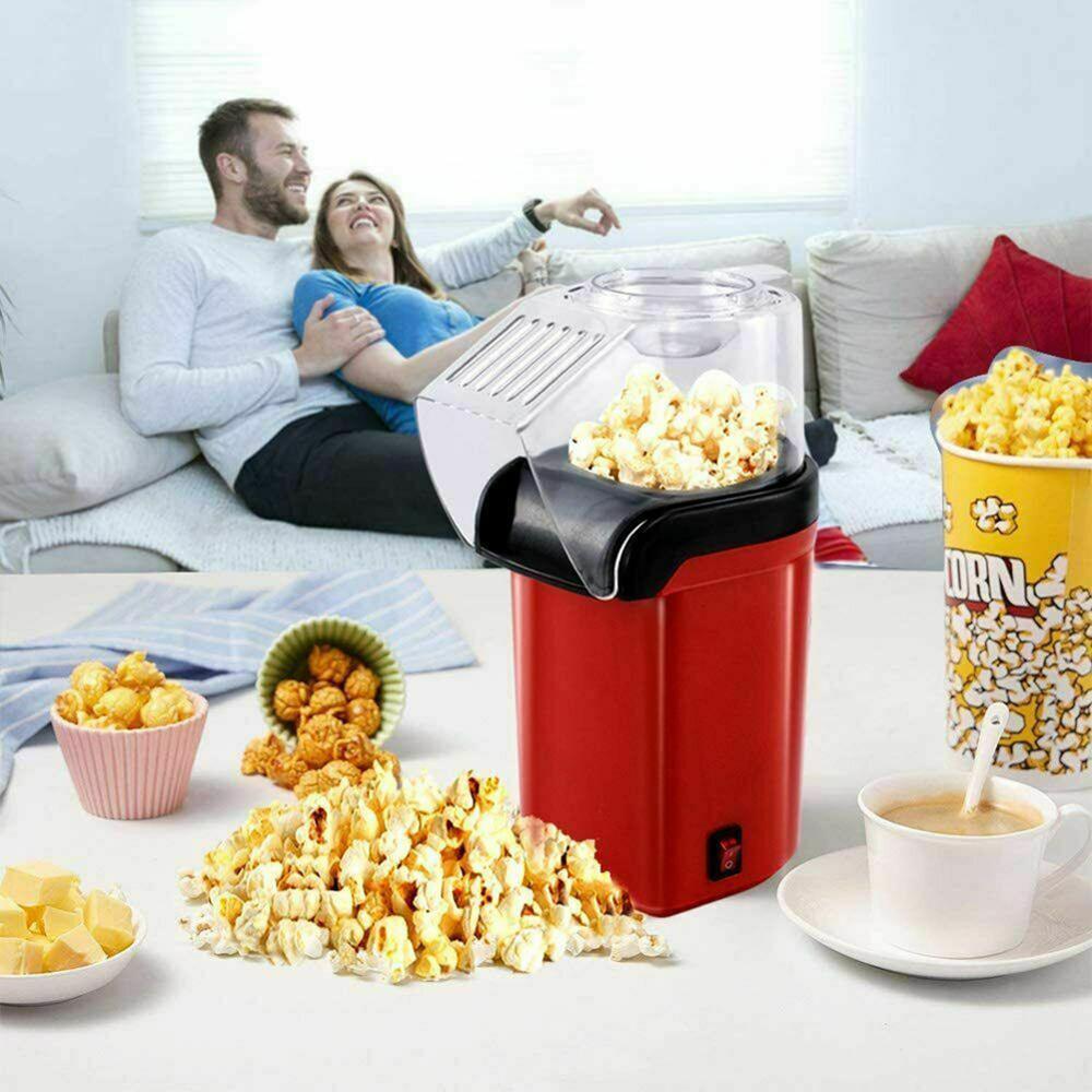 Electric Corn Popcorn Maker DIY Household Automatic Mini Hot Air Popcorn Making Kitchen Machine DIY Corn Popper 110V 220V