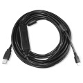 5m 7m 10m USB to mini5P data cable male to male connection cable built-in signal amplifier for Video player, camera, fax machine