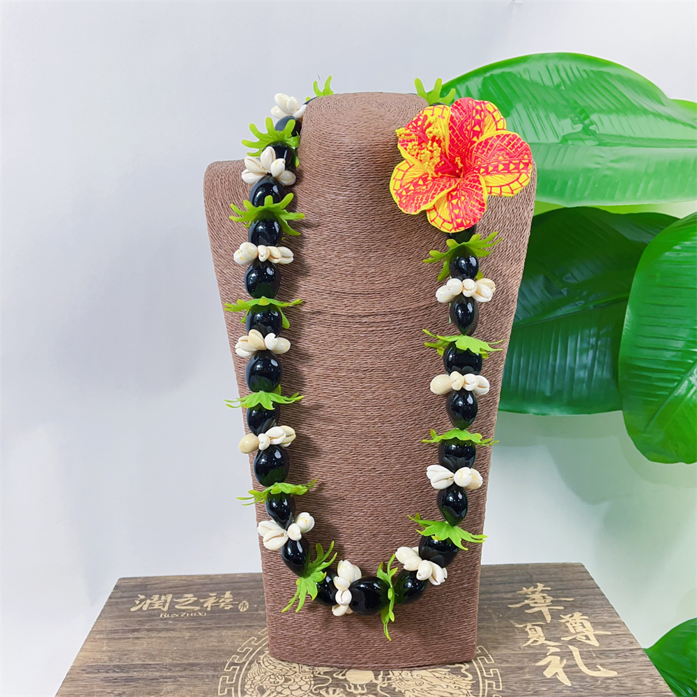 Kn Jn052 Kukui Nut Necklace