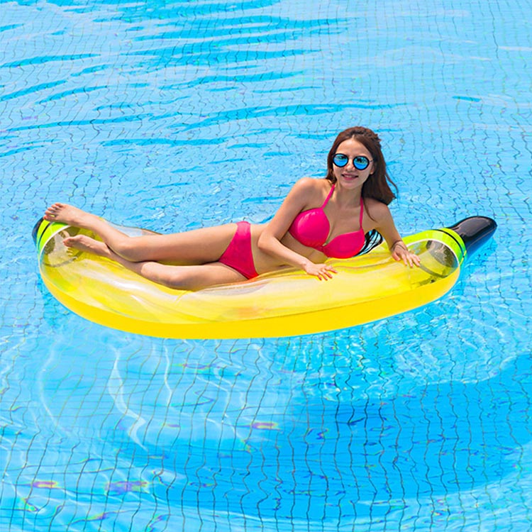 Inflatable water mattress Inflatable Banana Float beach floats