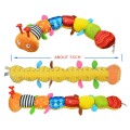 Colorful Recommend Cloth Multifunctional Educational Children Toys Baby Rattles Of Music Hand Puppets Animals For Kids