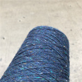 Import 500g beautiful popular blue space dye Cotton Wool yarn for knitting crochet yarn DIY knit hand weave thread X5110