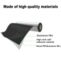 Aluminium Foil Butyl Rubber Tape High Temperature Resistance Waterproof Self Adhesive Magic Repair Tape for Roof Pipe Stop Leak